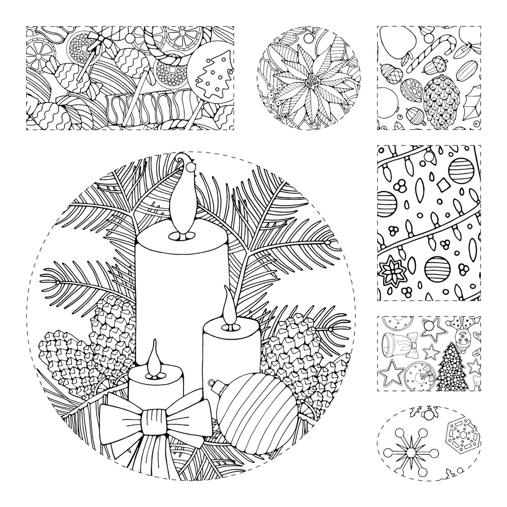 Adult Coloring Book: Stress Relieving Animal Designs, Celebration Edition