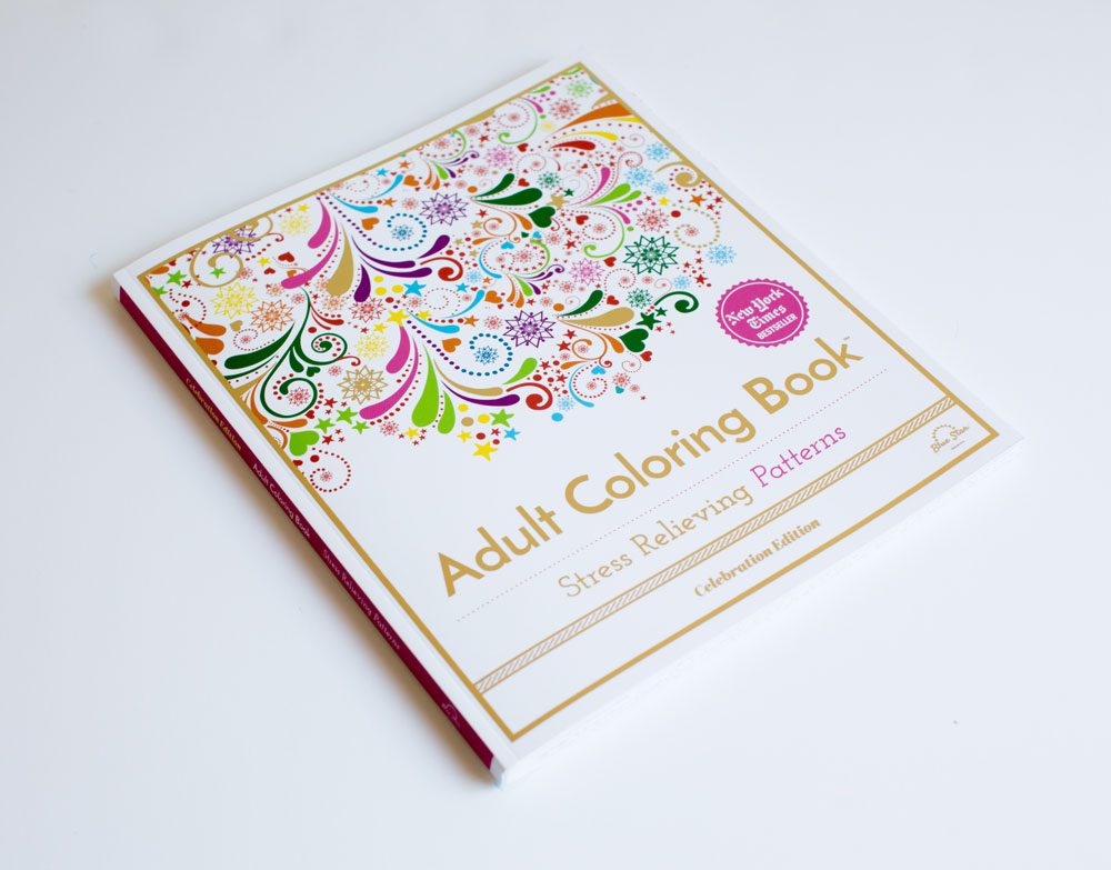 Adult Coloring Book: Stress Relieving Patterns, Celebration Edition 