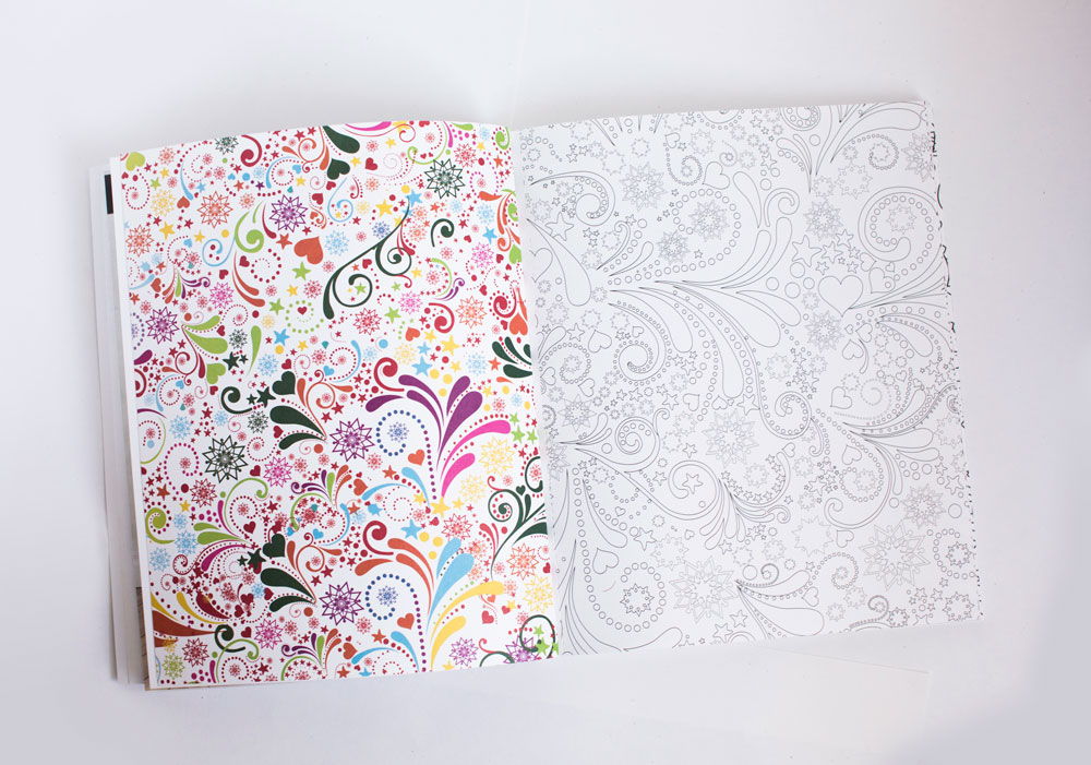 Adult Coloring Book: Stress Relieving Patterns, Celebration Edition 