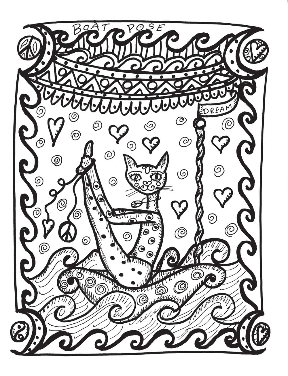 Beautiful Cats - Mindfulness Coloring Book for Adults: 50+ Cat
